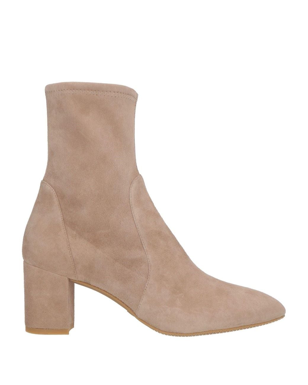 Bottines Stuart Weitzman en coloris Natural