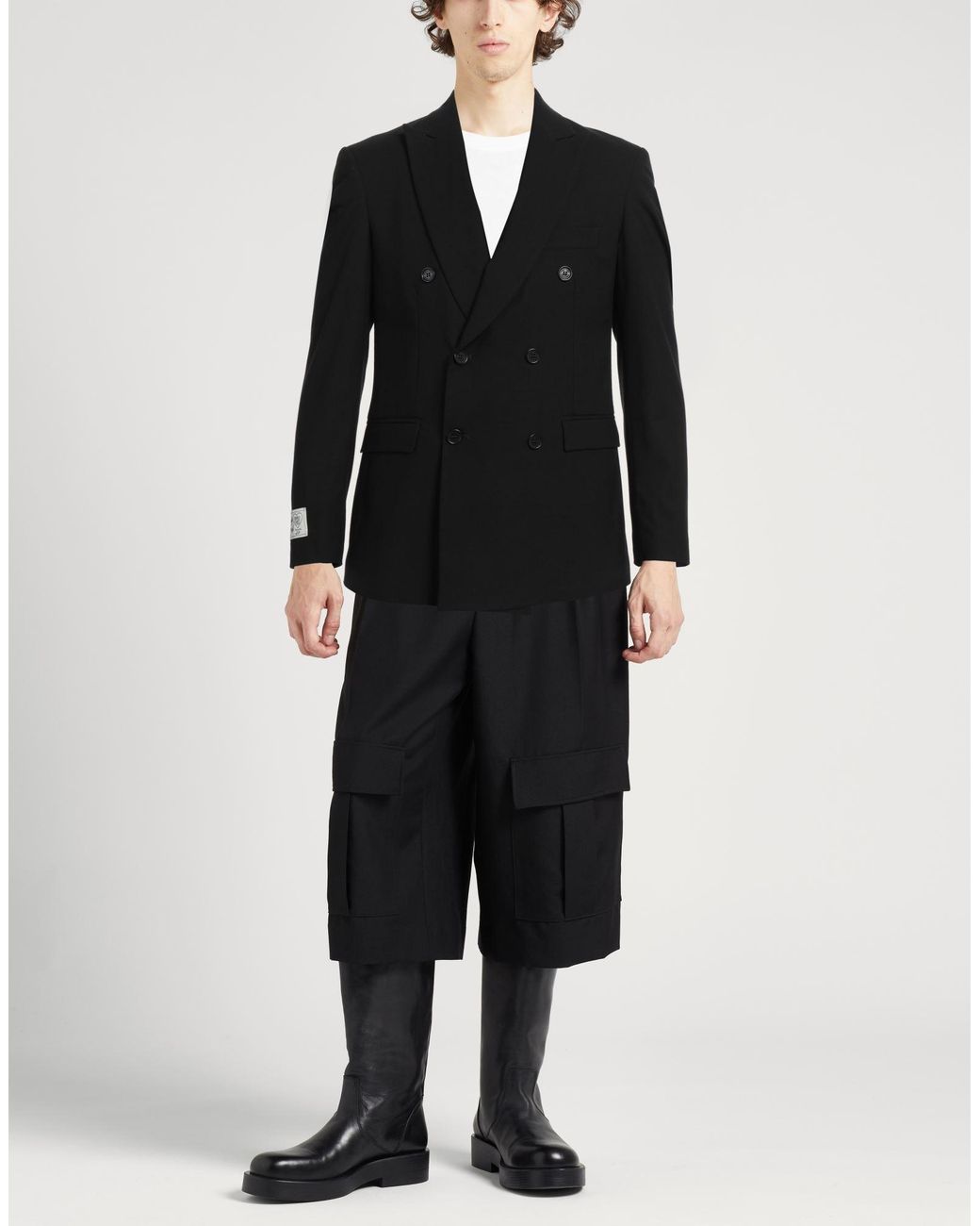 FAMILY FIRST Black Blazer for men