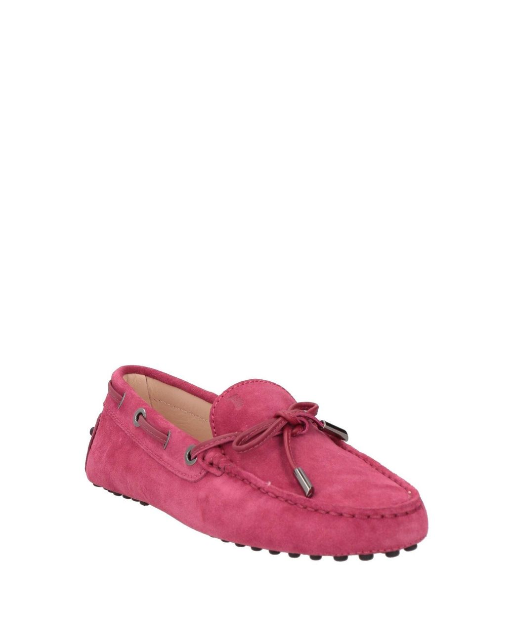 Tod's Purple Loafers