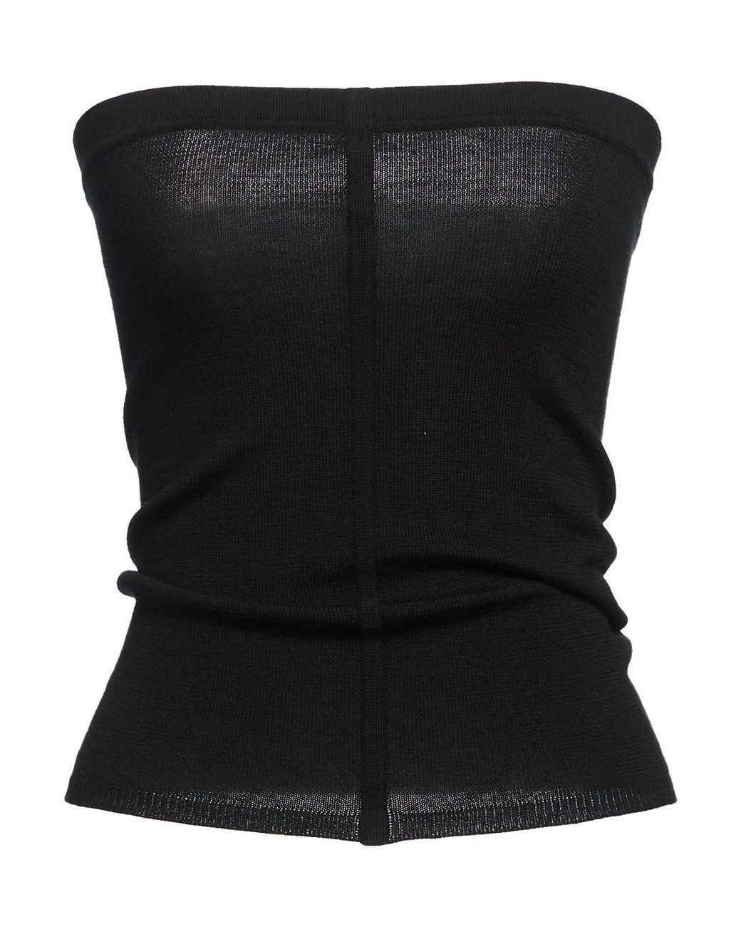 Top Rick Owens de color Black