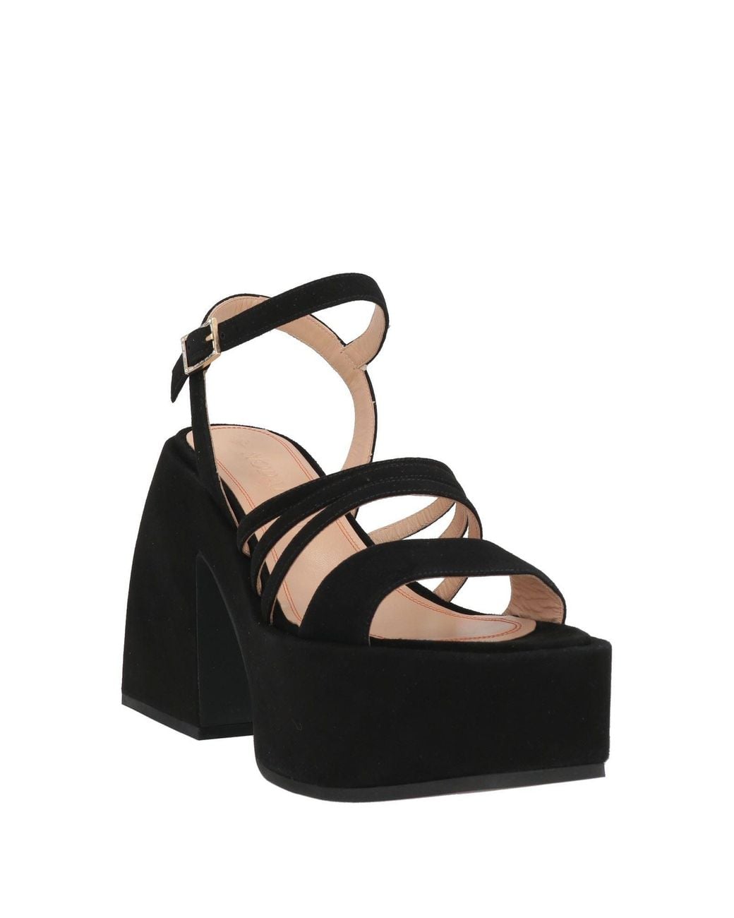 NODALETO Black Sandals