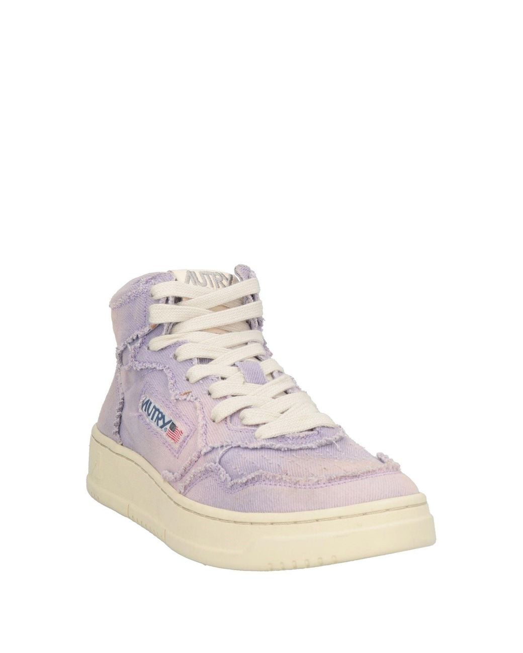 Autry Pink Lilac Sneakers Textile Fibers