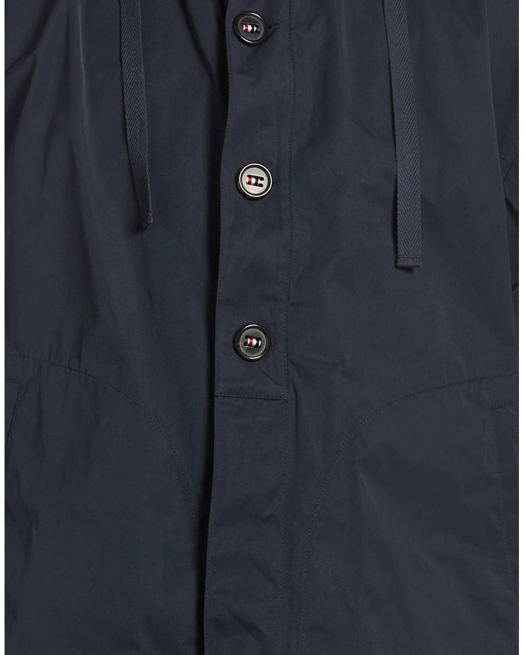 Thom Browne Blue Jacket Polyester for men