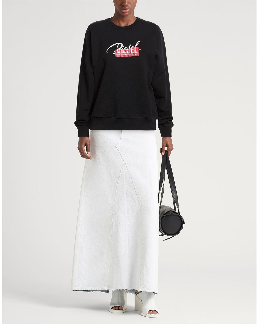 DIESEL Black Sweatshirts