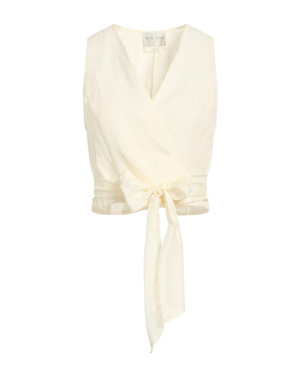 Forte_forte White Top Linen, Silk