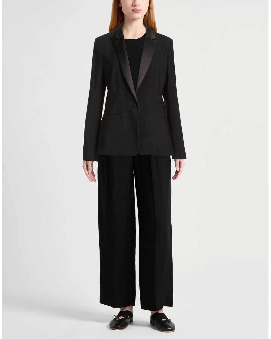 Dondup Black Blazer Polyester, Virgin Wool, Elastane
