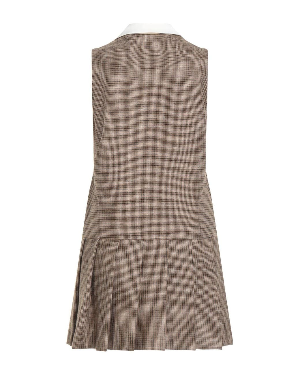 Sandro Brown Mini Dress