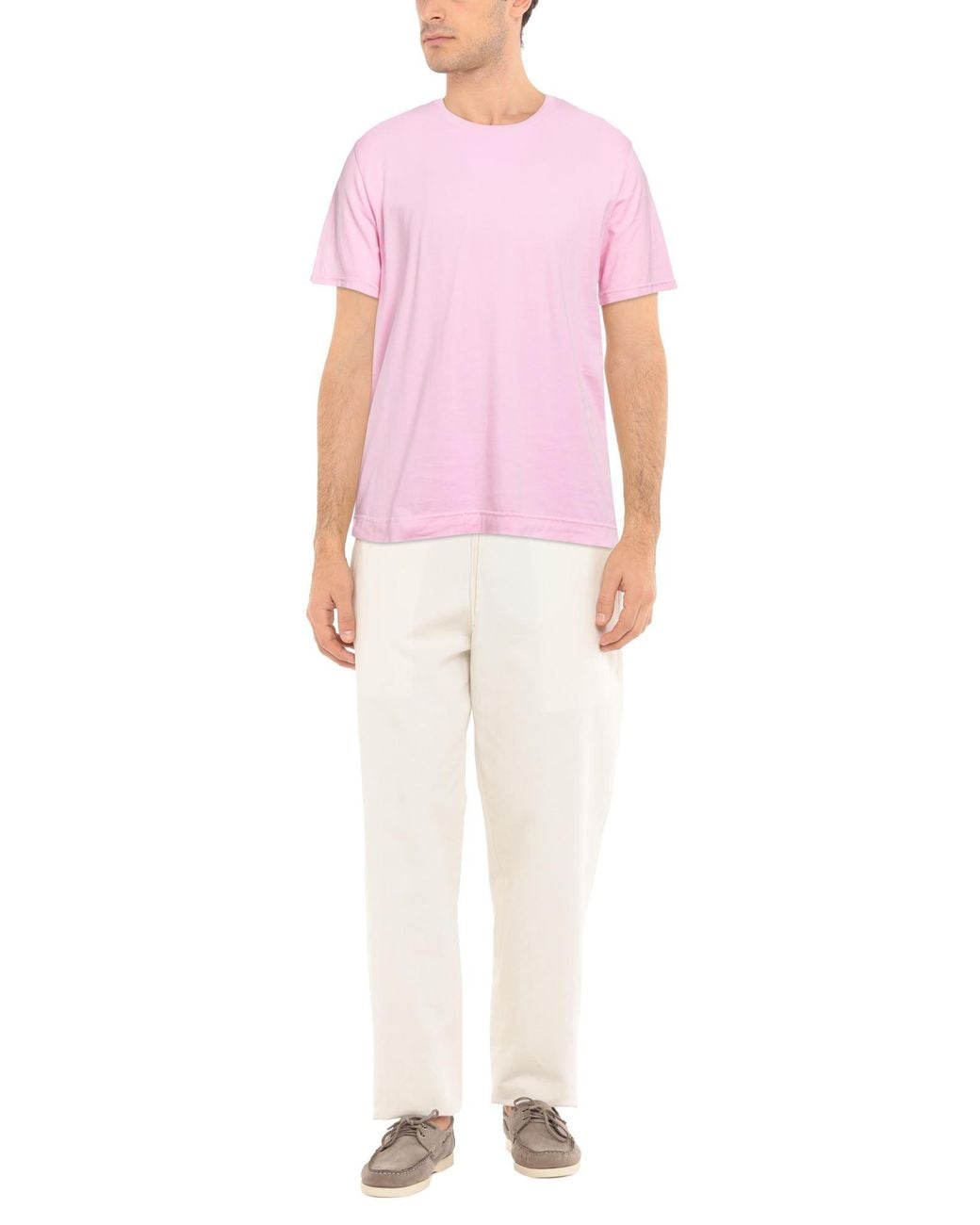 Fedeli Pink T-shirt for men