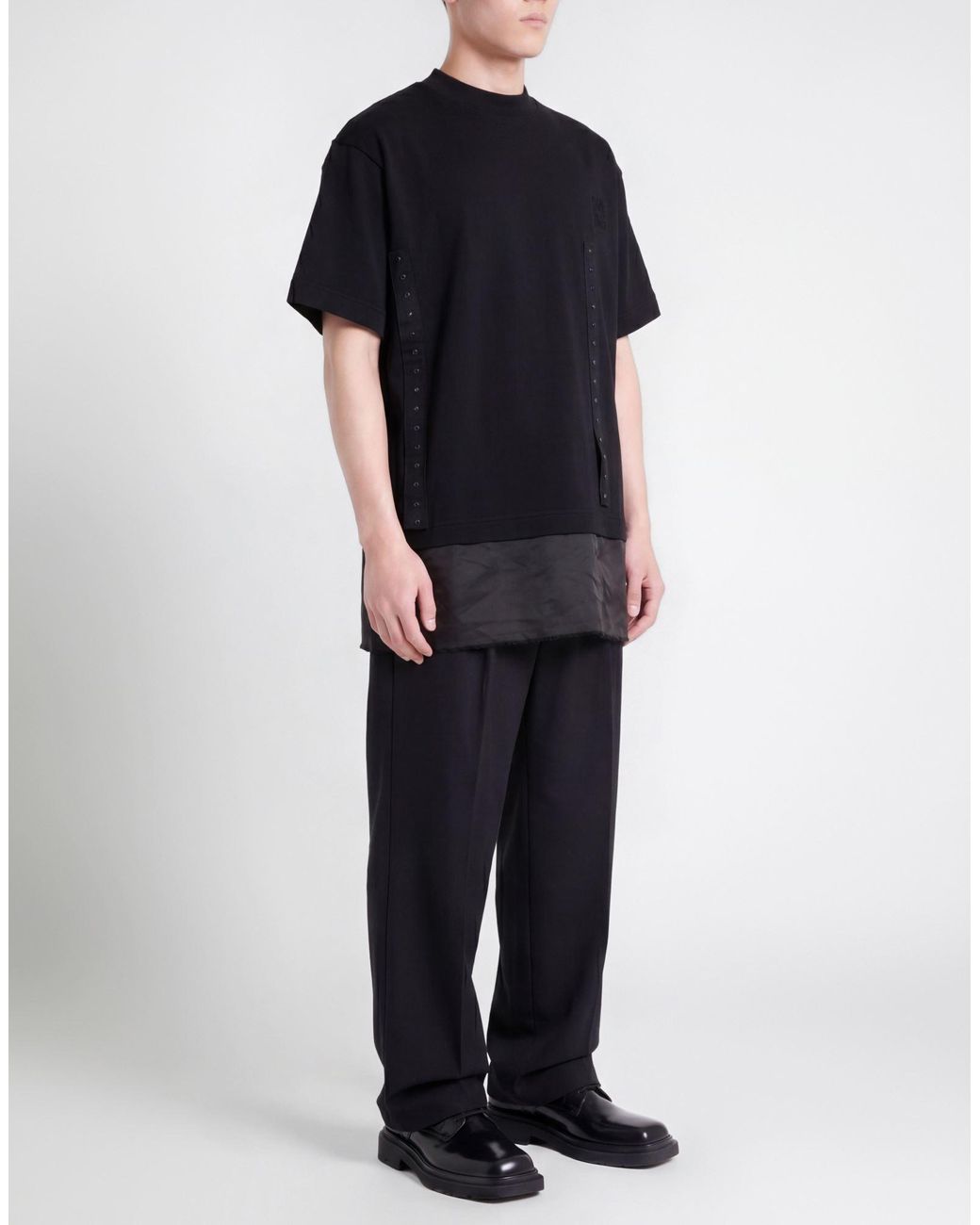 FEDERICO CINA Black T-Shirt Cotton for men