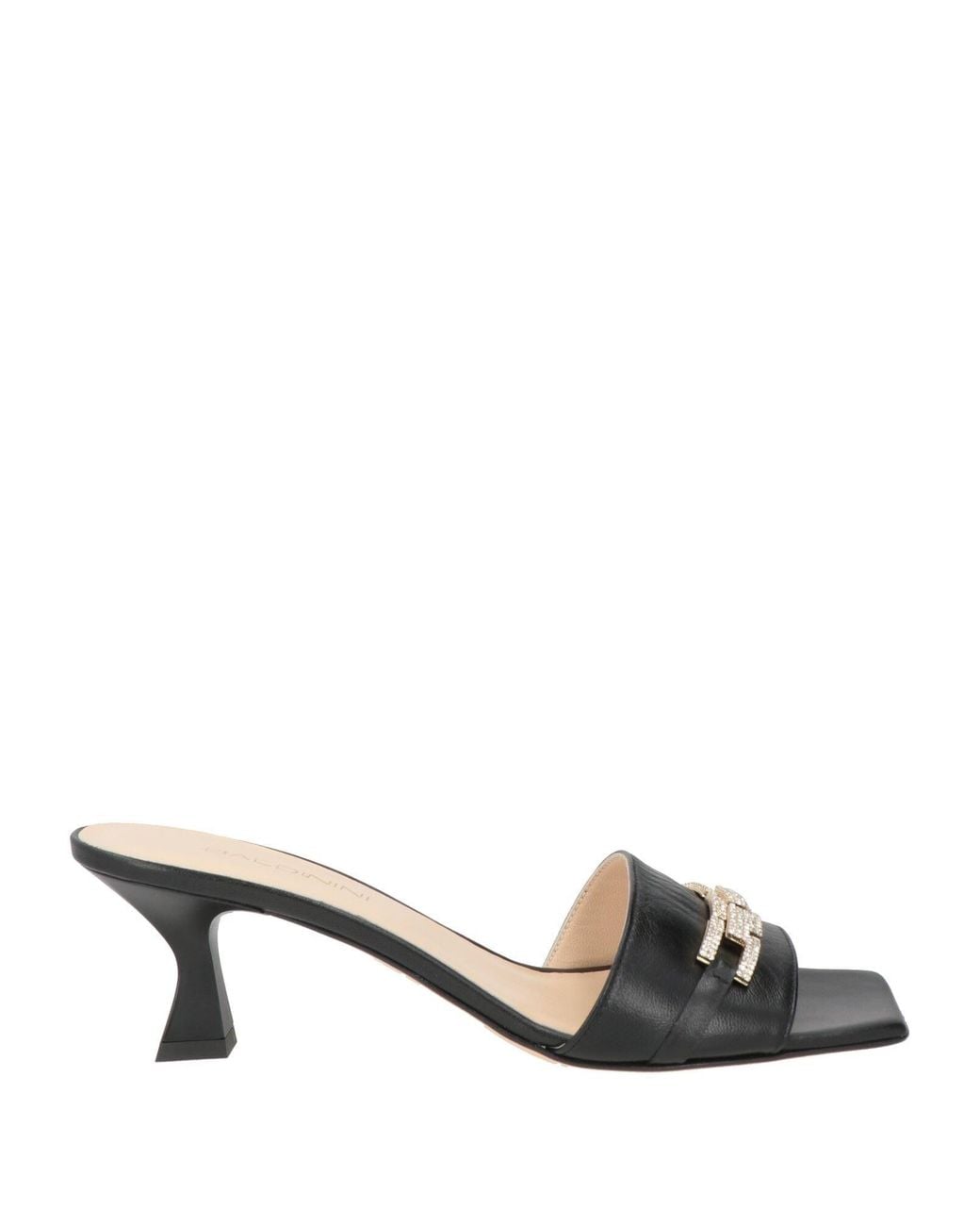 Baldinini Metallic Sandals Leather