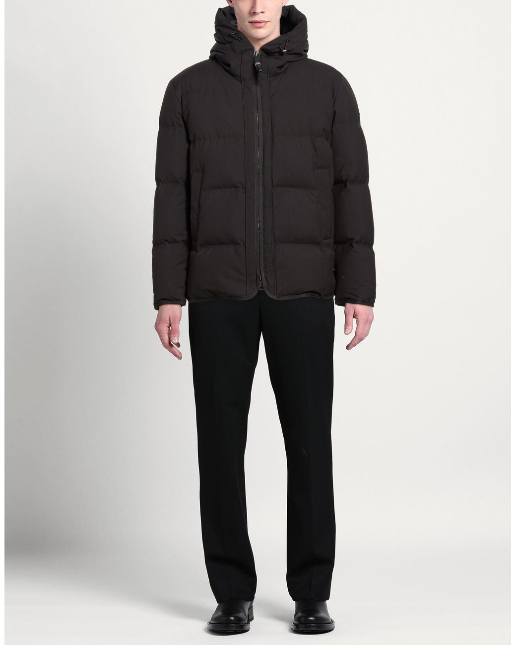DUNO Black Puffer for men