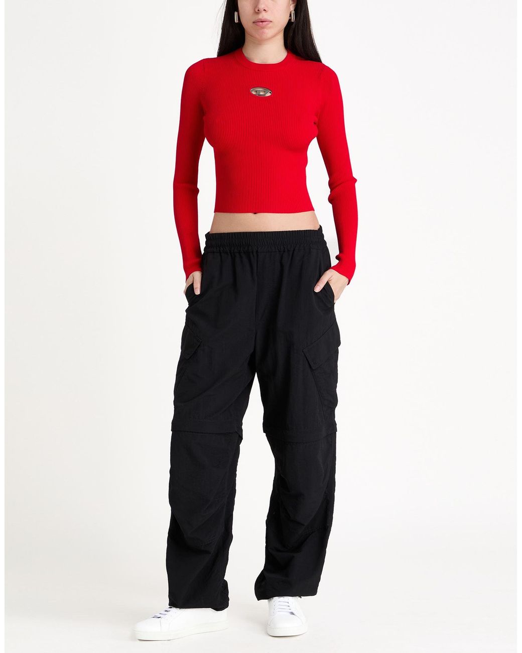 DIESEL Red Pullover