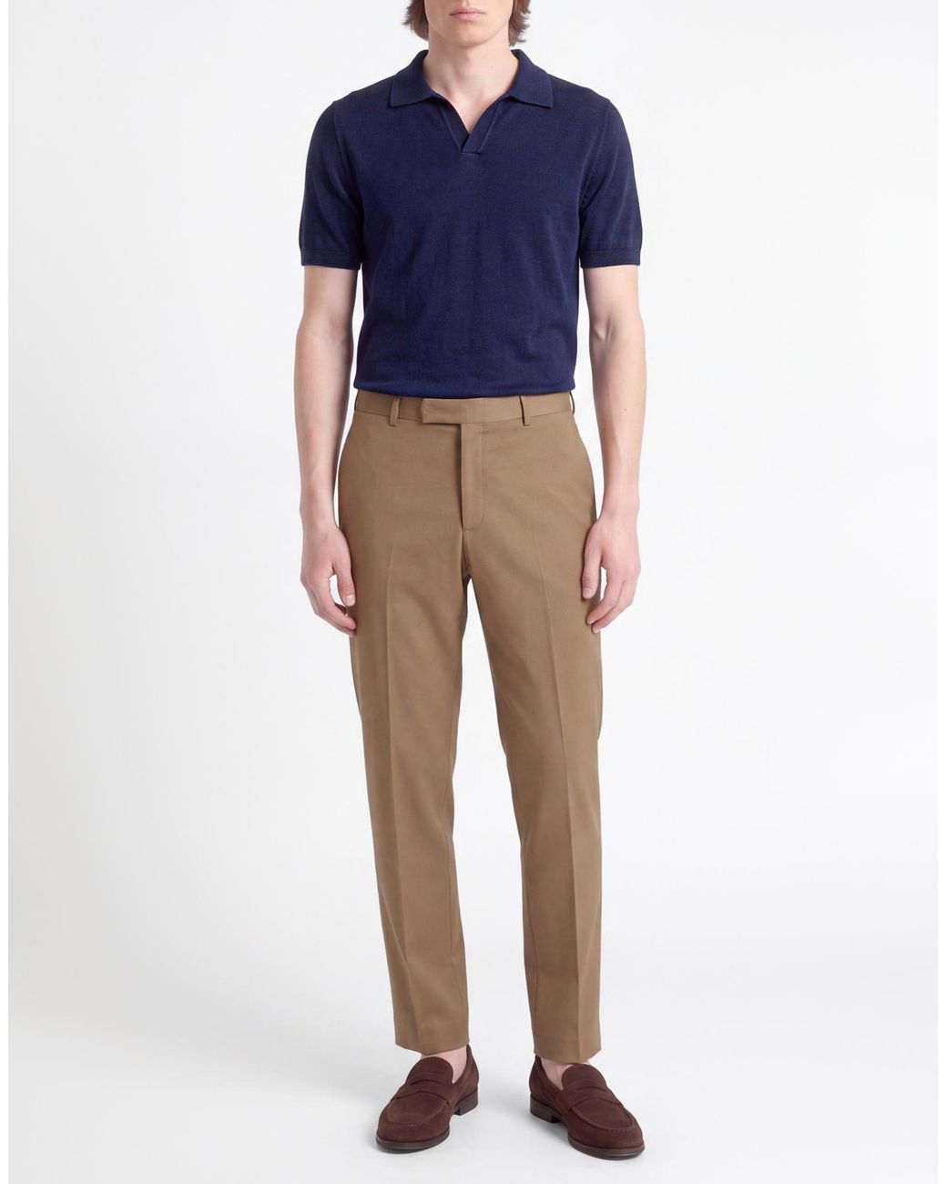 Circolo 1901 Natural Pants Cotton, Elastane for men