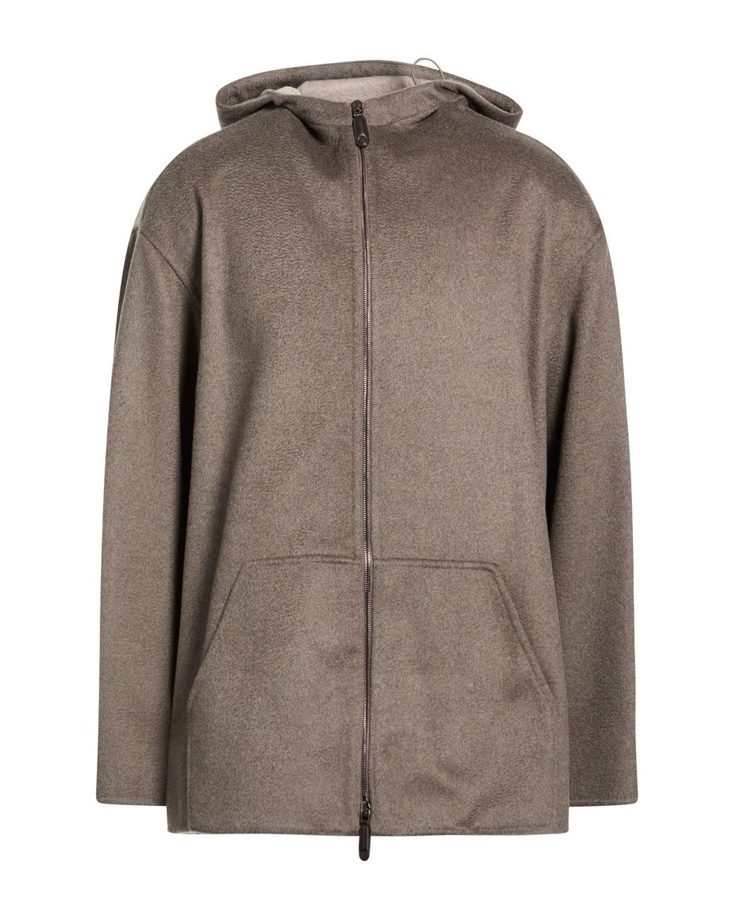 Giorgio Armani Brown Taupe Jacket Cashmere for men