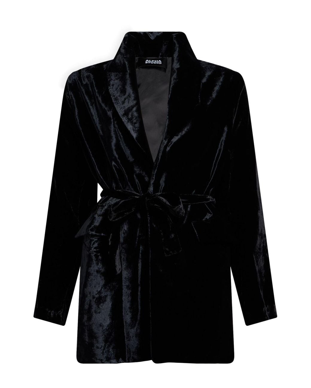 Alpha Studio Black Blazer Polyester