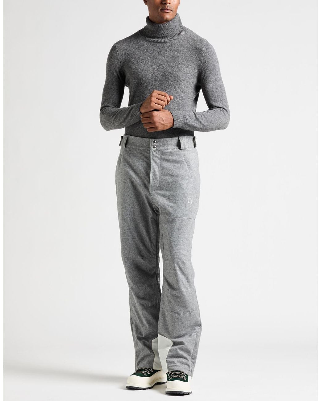 Brunello Cucinelli Gray Trouser for men