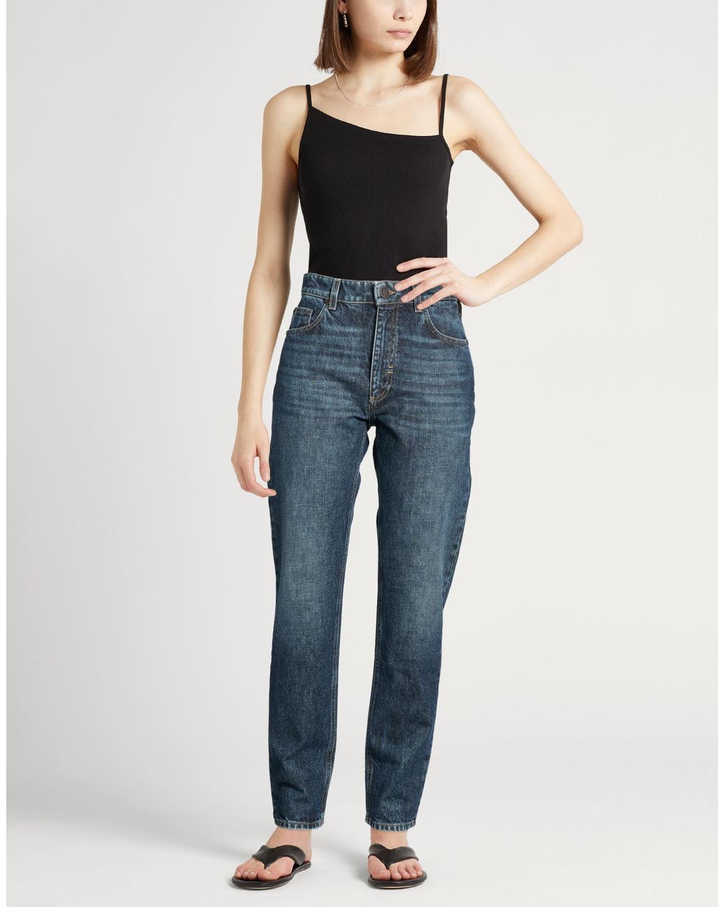 Moorer Blue Jeans Cotton