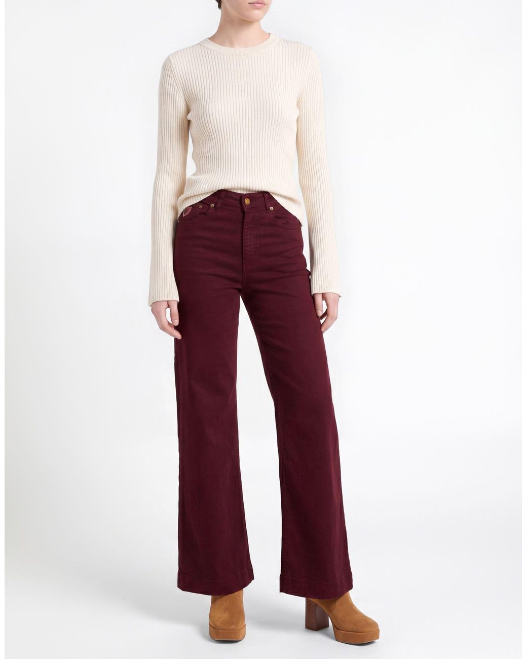 Lois Red Jeans