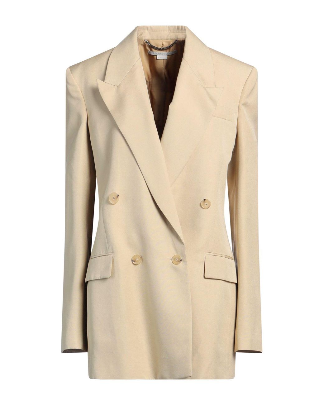 Stella McCartney Natural Blazers