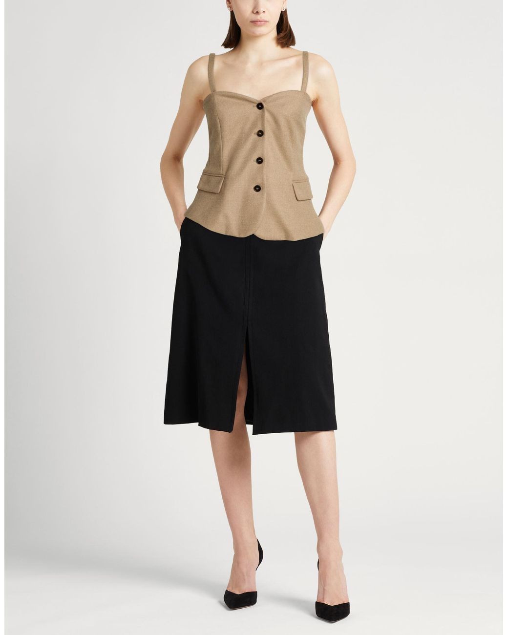Antonelli Natural Top Virgin Wool, Viscose, Polyester, Elastane