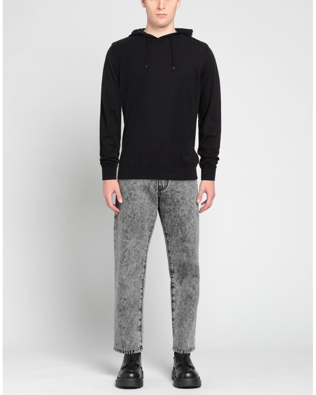 FILIPPO DE LAURENTIIS Sweatshirt in Black für Herren