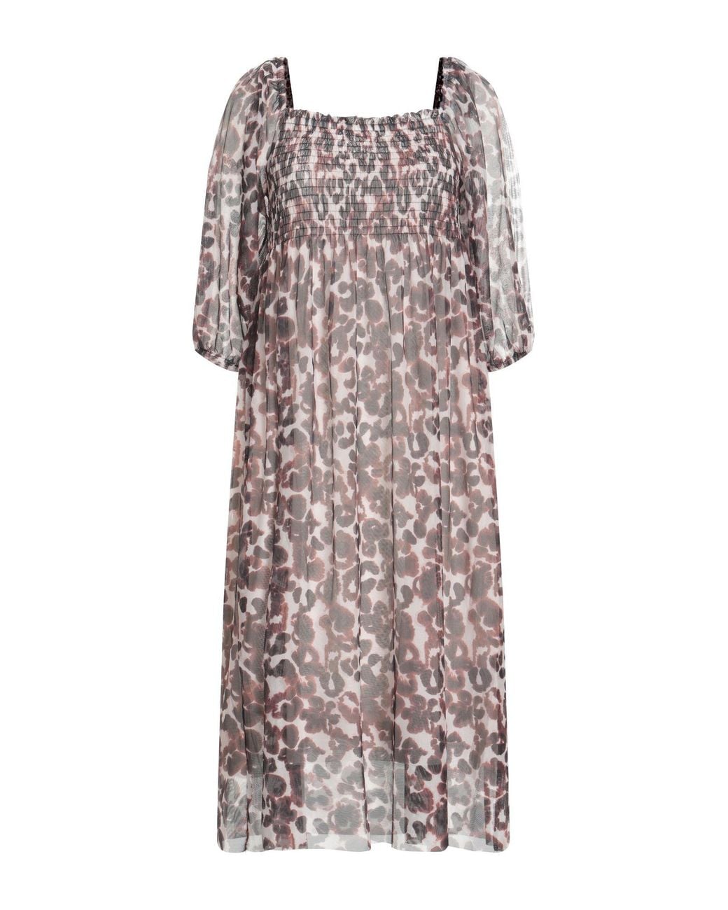 Baum und Pferdgarten Brown Midi Dress