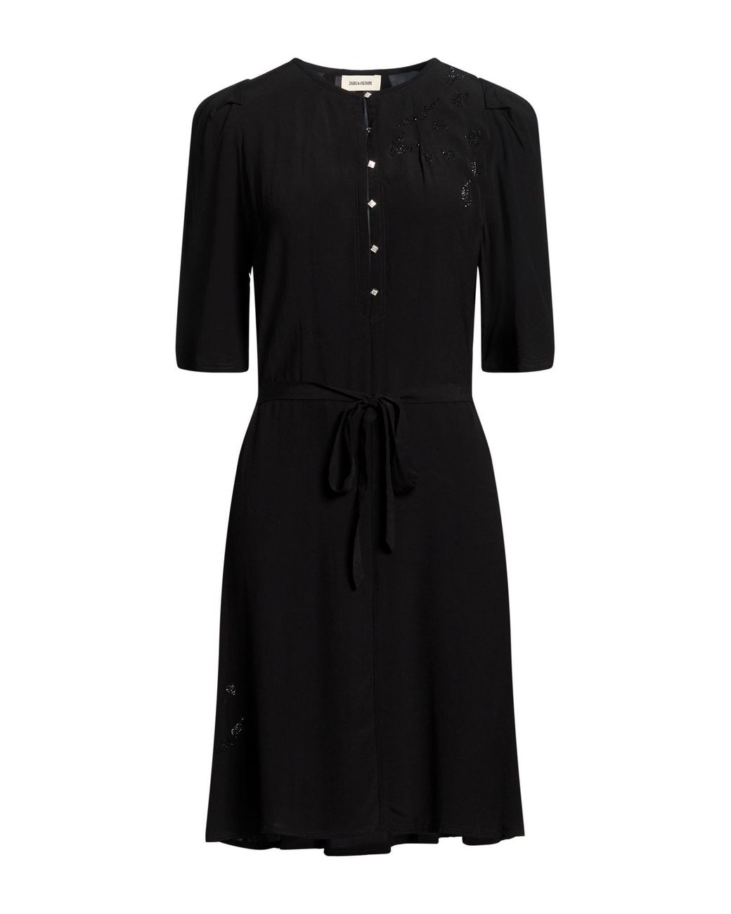 Zadig & Voltaire Black Mini Dress