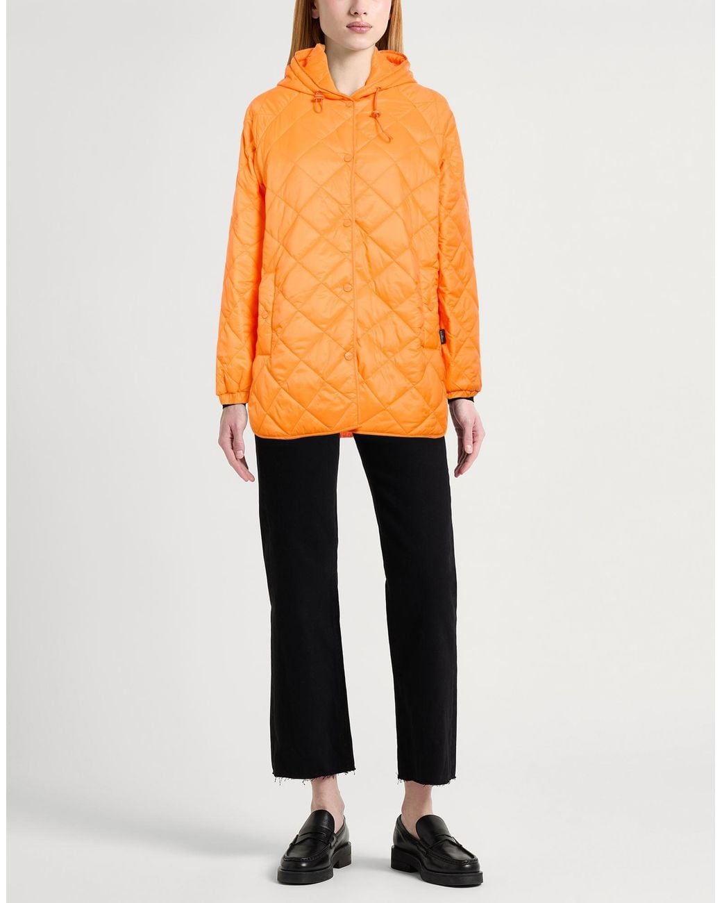 John Richmond Orange Puffer Nylon