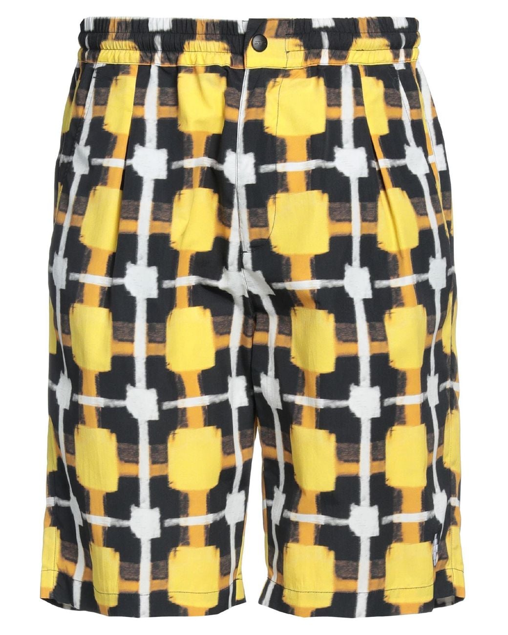 Marcelo Burlon Yellow Shorts & Bermuda Shorts for men