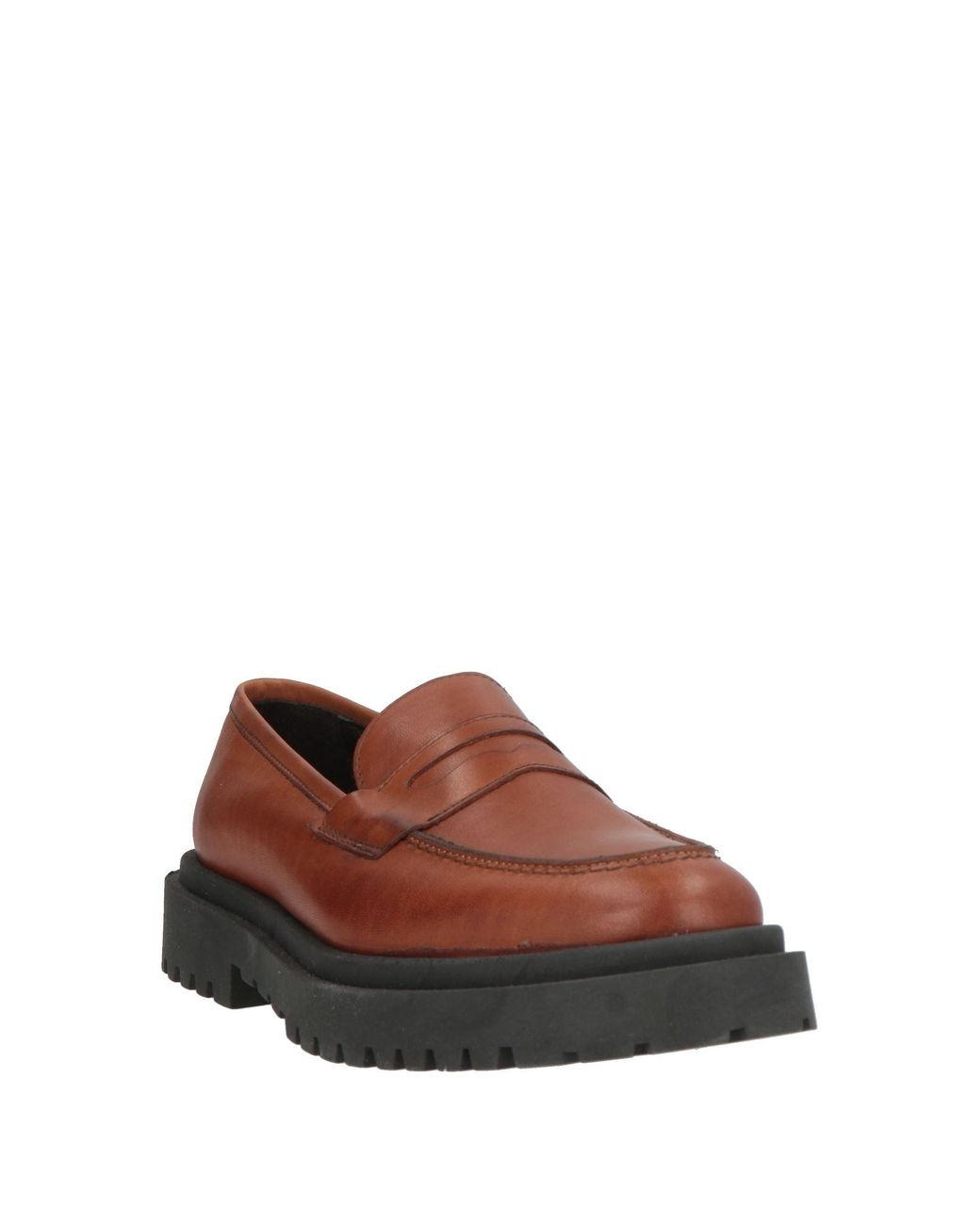 AT.P.CO Brown Loafers Leather for men