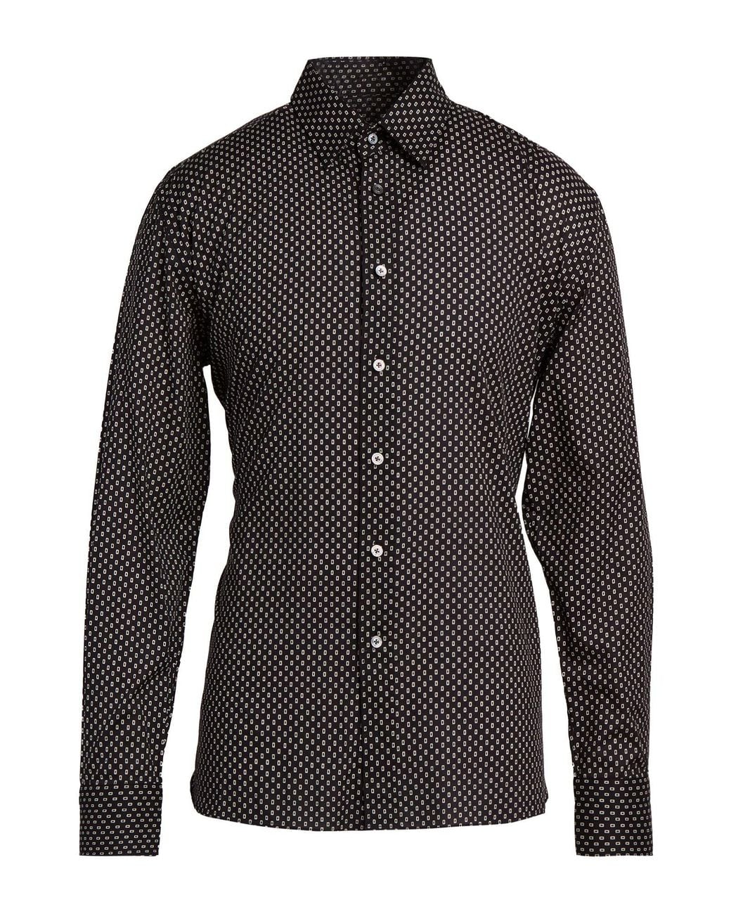 Tom Ford Black Shirt Cotton for men