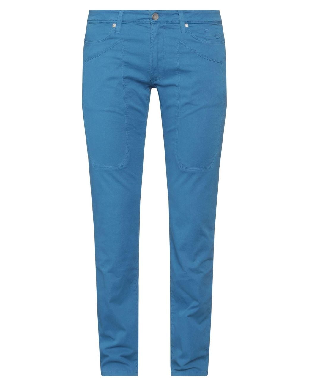 Jeckerson Blue Pants for men
