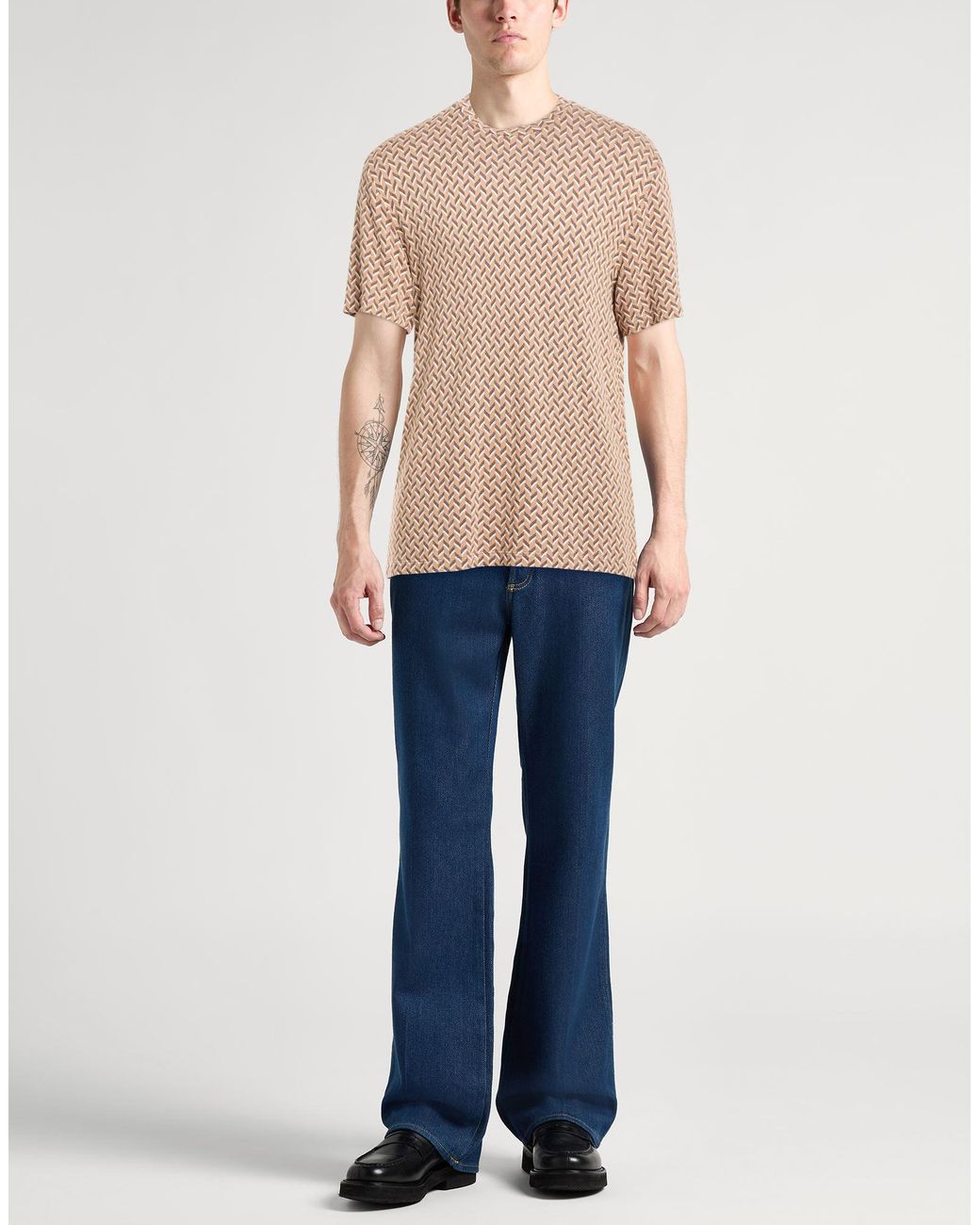 Giorgio Armani Pink T-Shirts for men