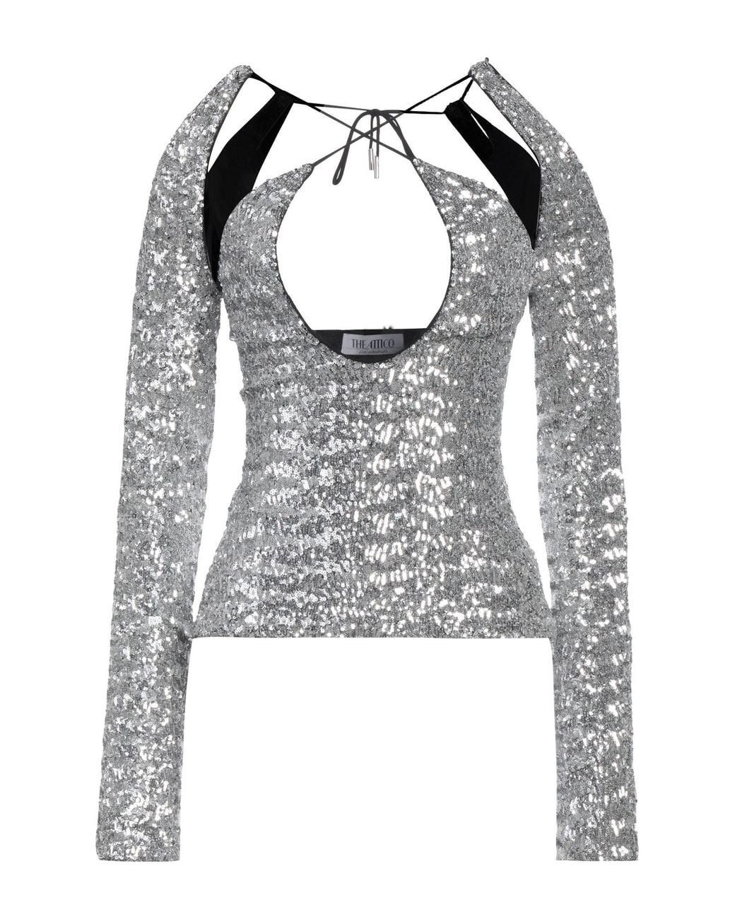 The Attico Gray Top