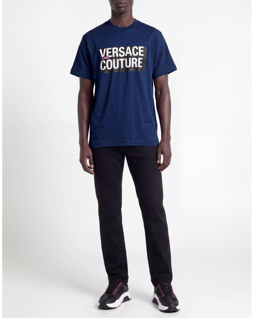 Versace Jeans Couture Blue T-Shirt for men