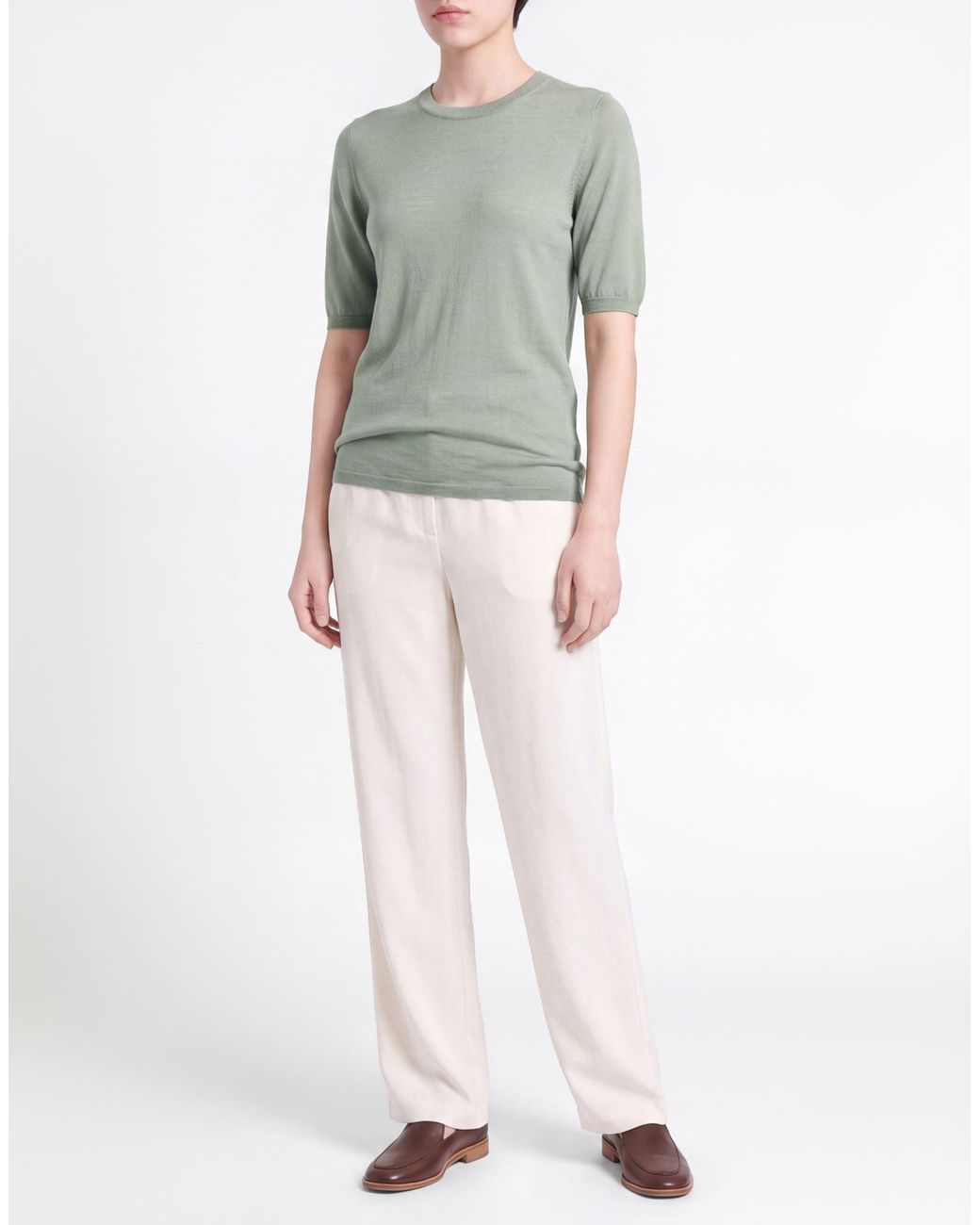 Max Mara Green Sweaters