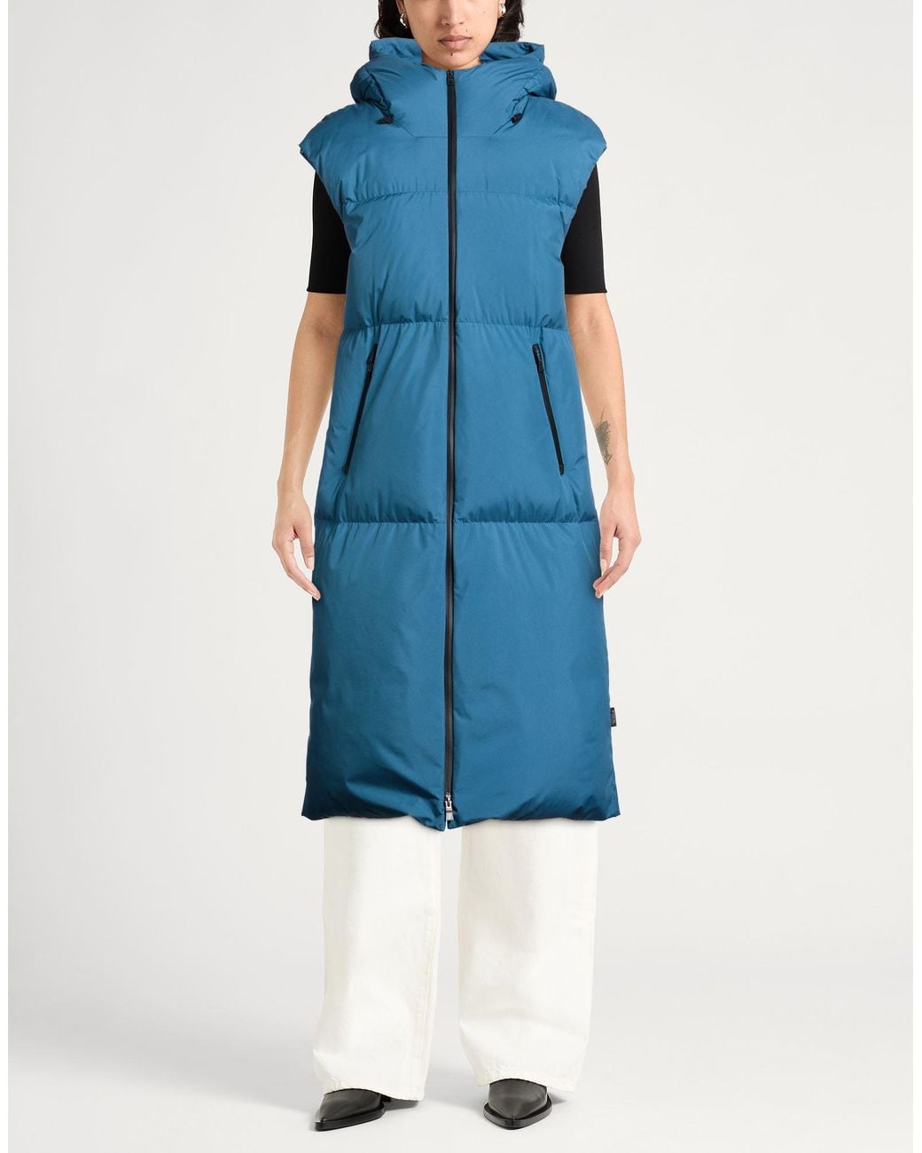 Herno Blue Puffer Polyester