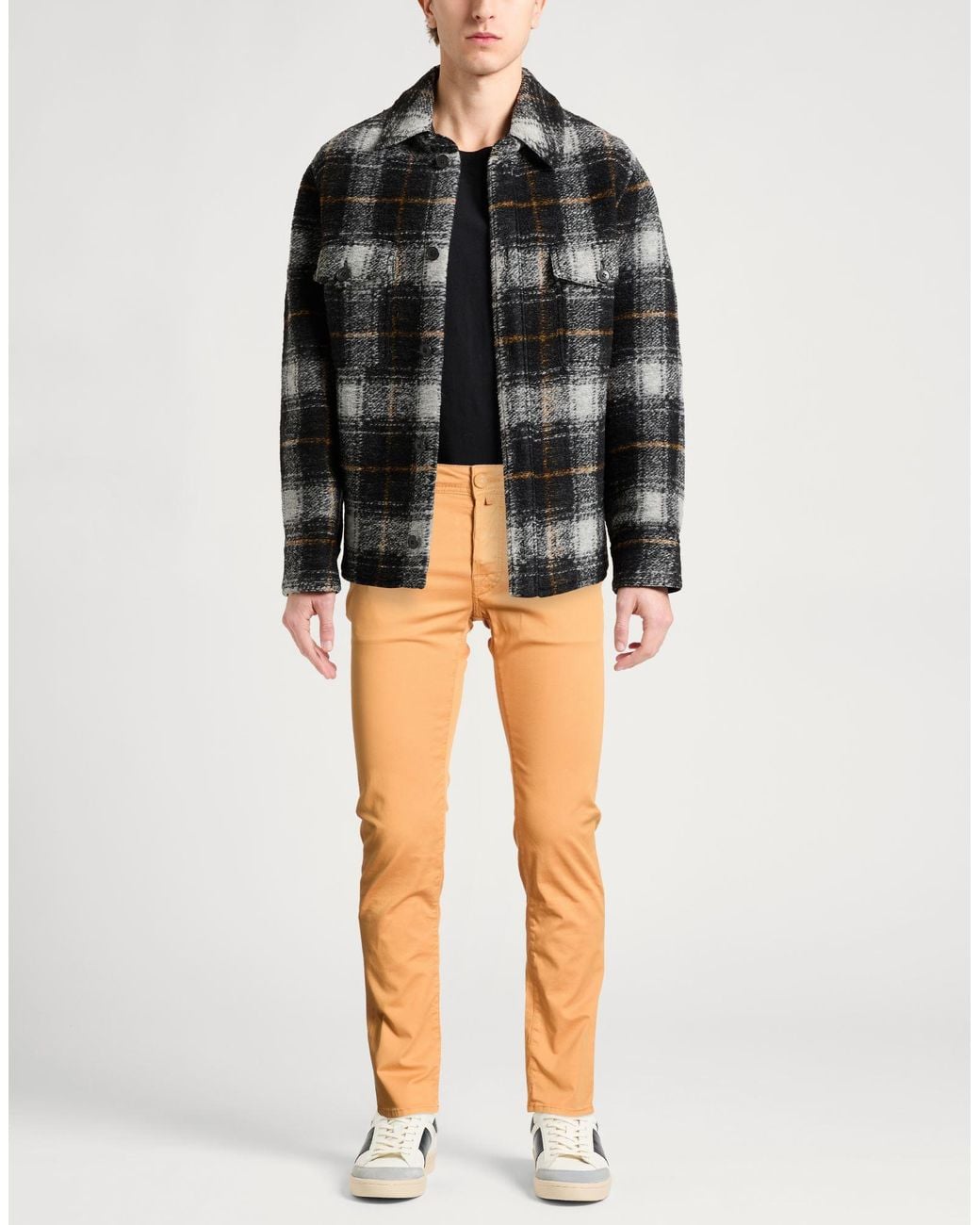 Jacob Cohen Orange Pants for men