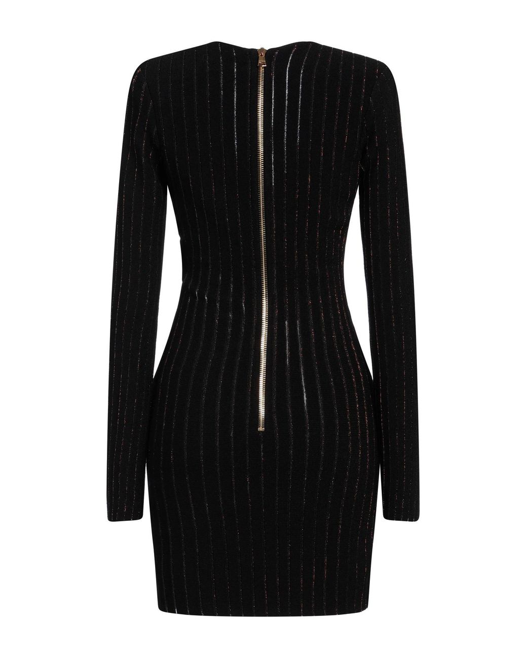 Balmain Black Mini Dress