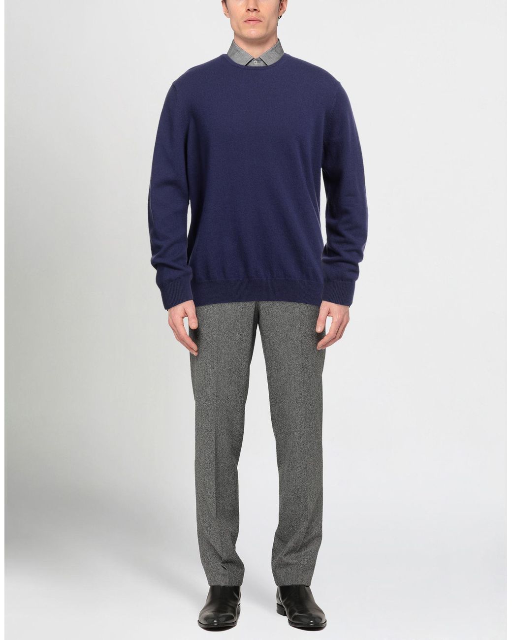 Pullover Malo de hombre de color Blue