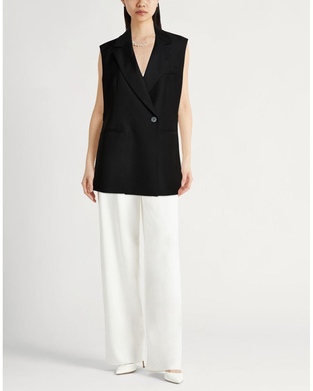 Peserico Black Blazer Virgin Wool
