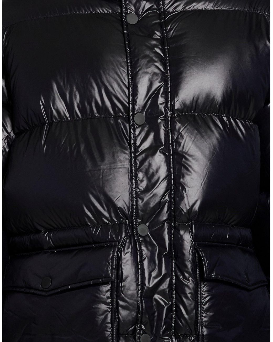 EA7 Black Puffer for men