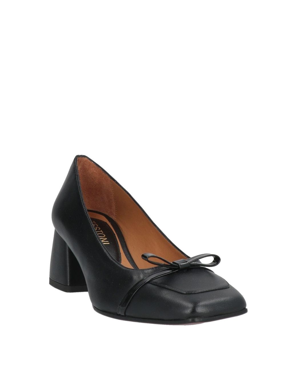 Testoni Black Pumps Leather