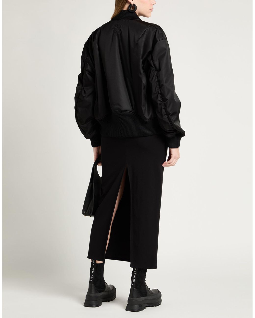 Off-White c/o Virgil Abloh Black Jacket Polyamide, Polyurethane, Wool, Acrylic, Elastane