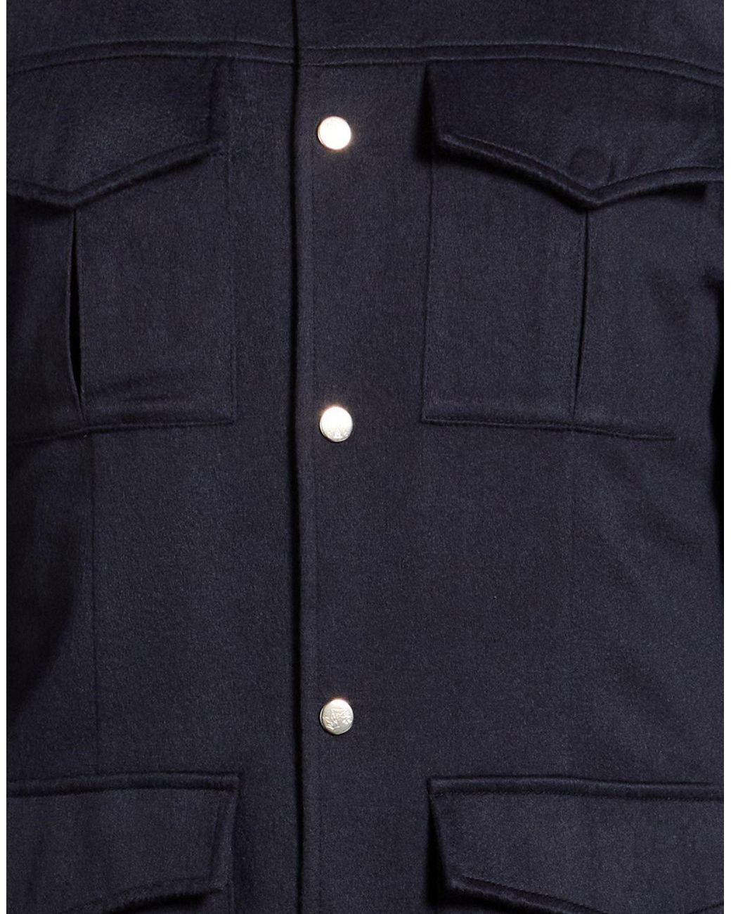 Brunello Cucinelli Blue Jacket Cashmere for men