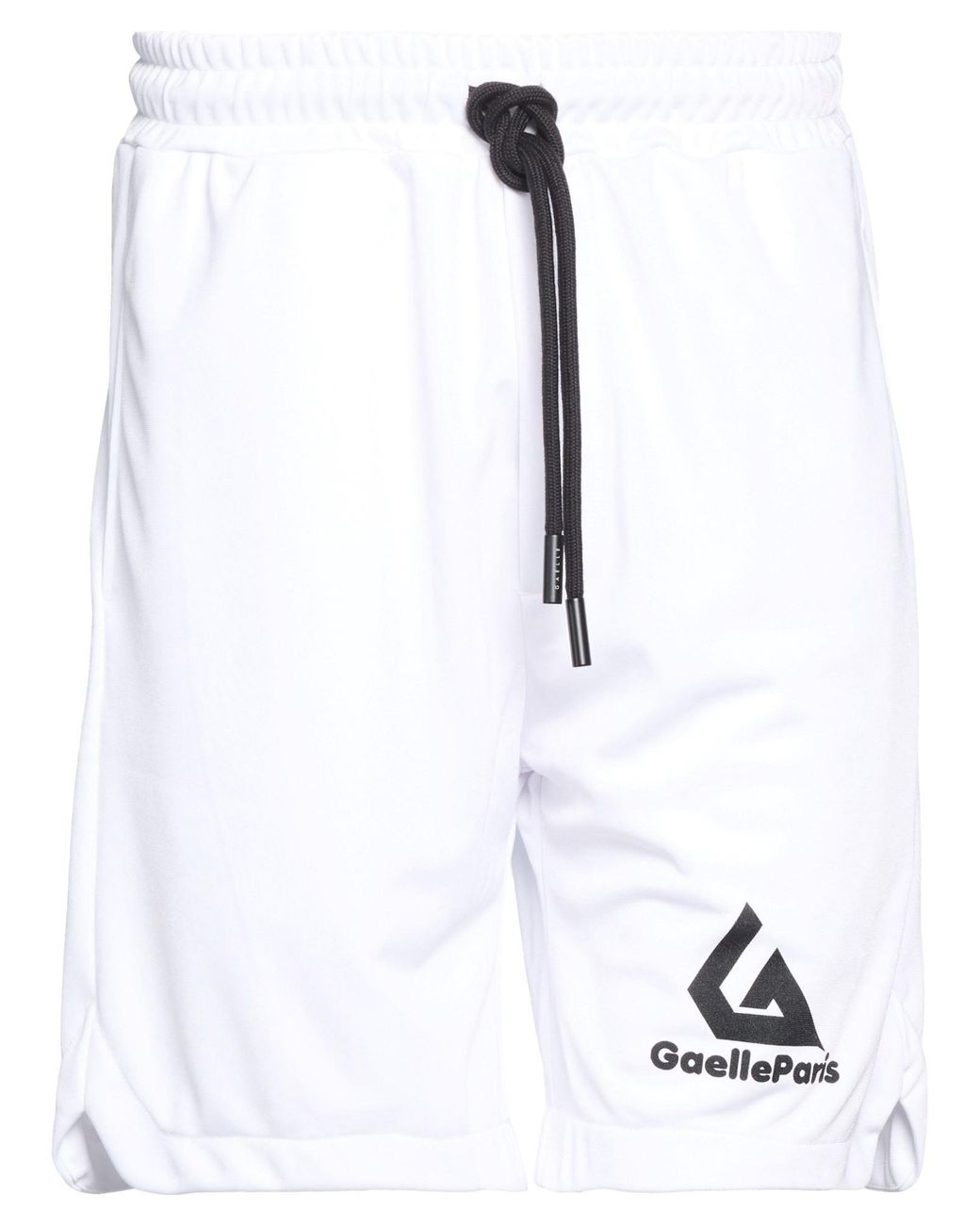 Gaelle Paris White Shorts & Bermuda Shorts Polyester for men