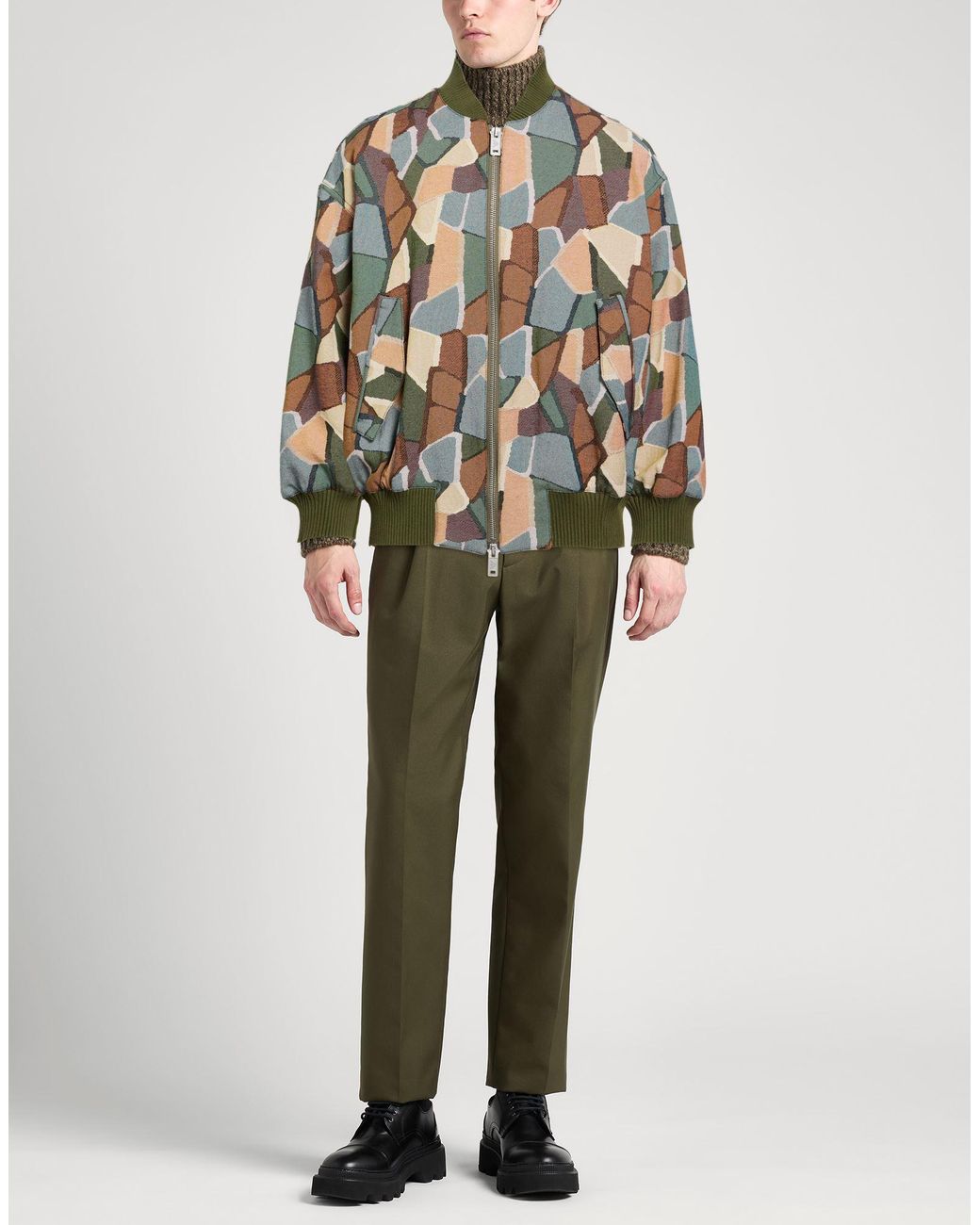 Emporio Armani Green Jackets for men