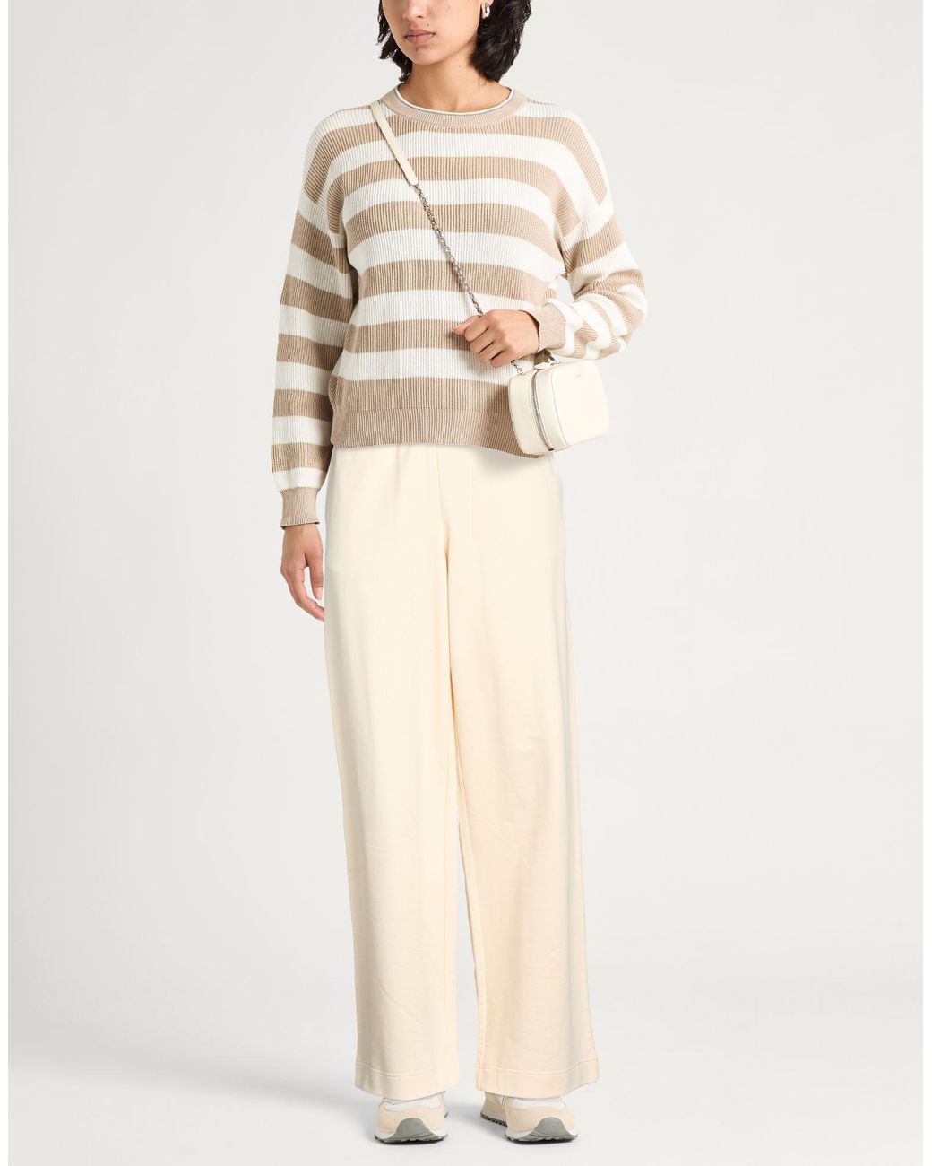 Moncler Natural Pants Cotton