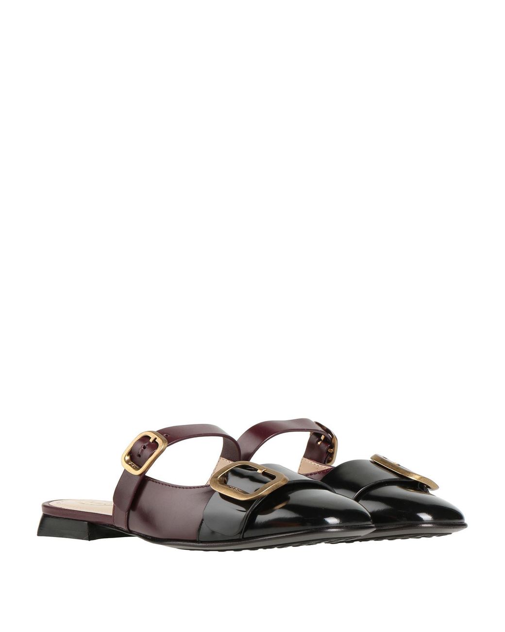 Tod's Red Mules & Clogs Leather