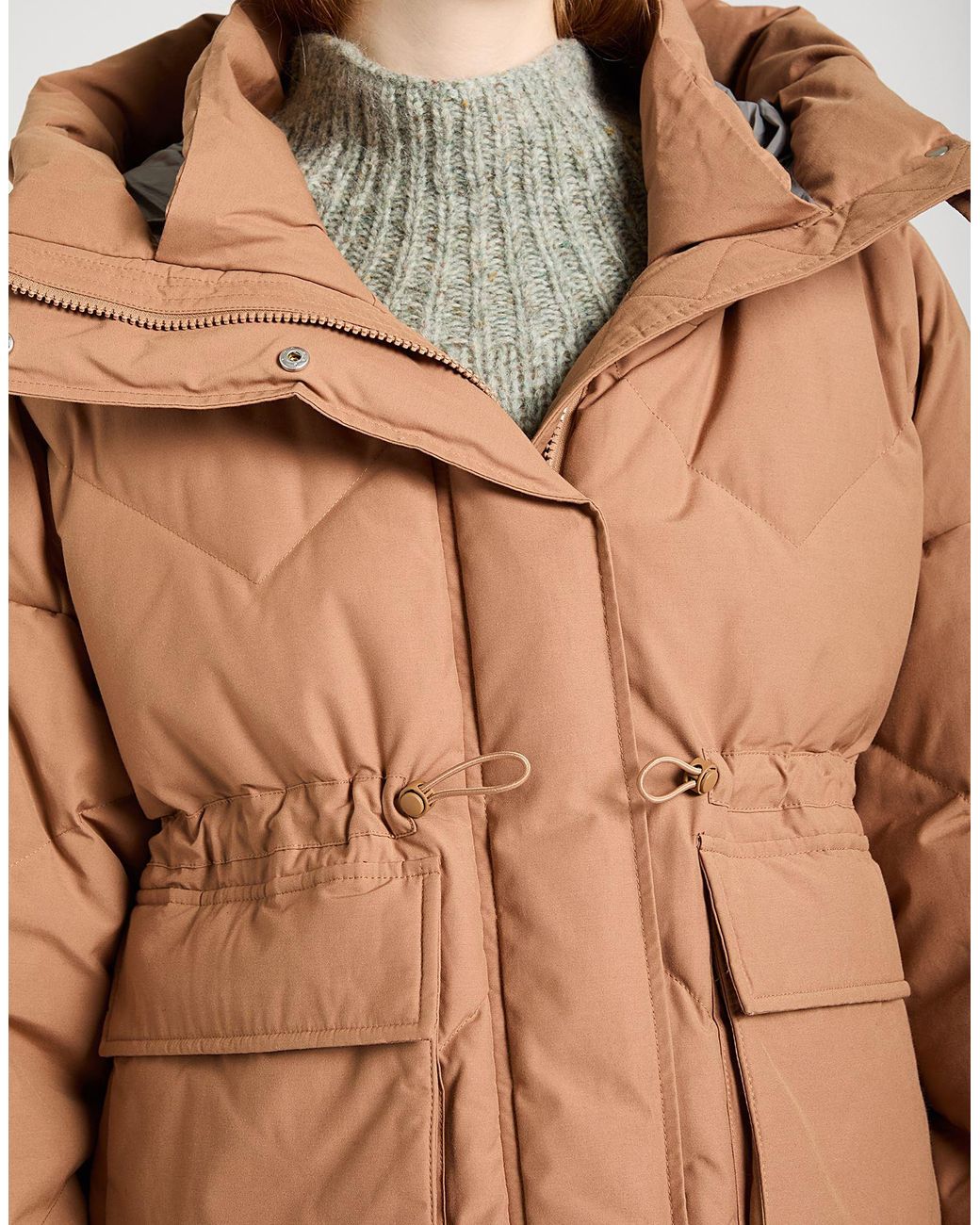 MAX&Co. Brown Puffer